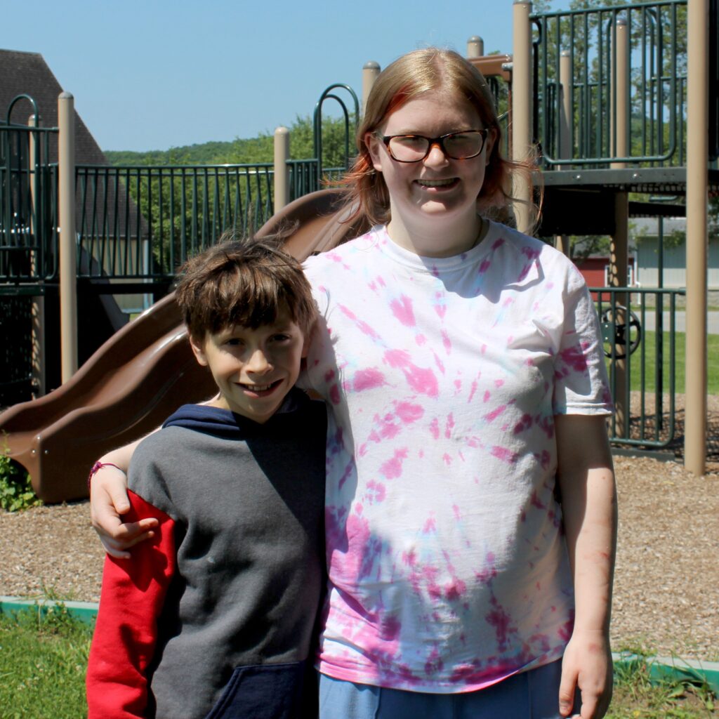 Mentorship has helped both Ethan and Charlotte, who are now good friends.